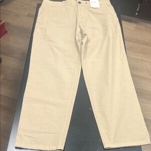 Rag & Bone Cropped Peached Cotton Pants 30X32
